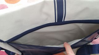 Maletín Real Madrid Portátil Azul y Blanco