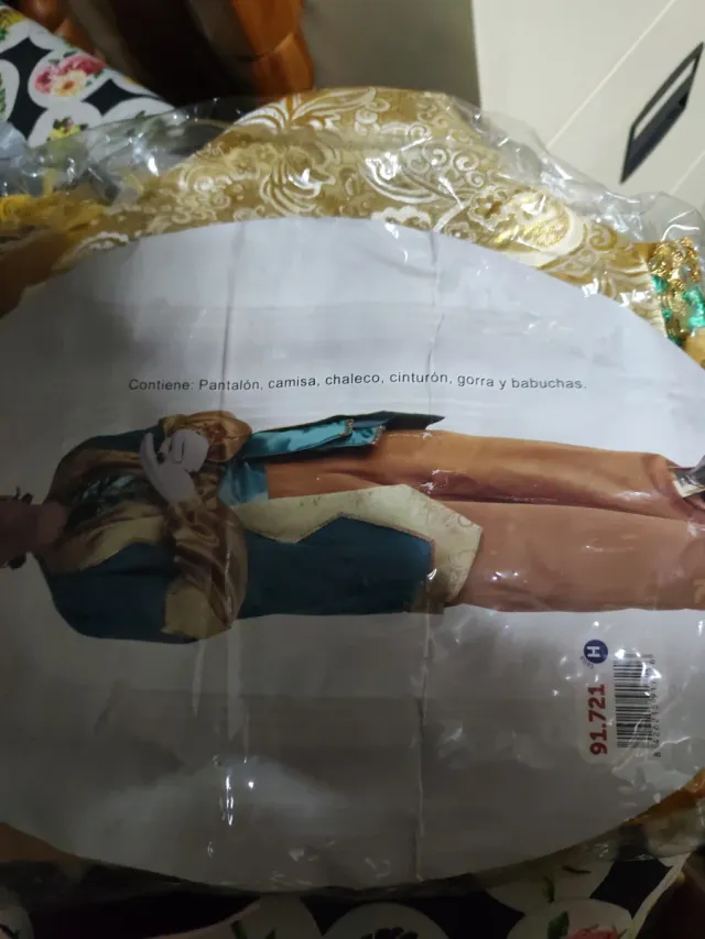 Traje de Paje Adulto El Rey de Carnaval