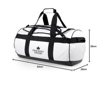 The Friendly Swede Duffel Bolsa de Viaje y Deporte