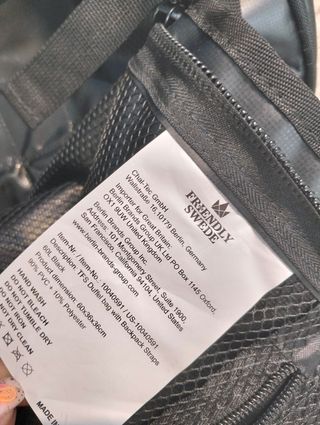 The Friendly Swede Duffel Bolsa de Viaje y Deporte