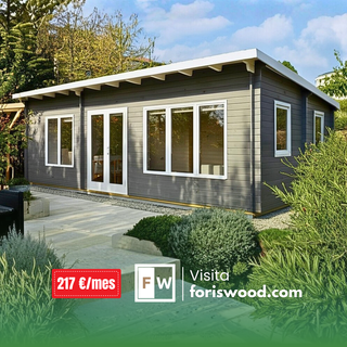 Casa prefabricada 2 hab. ¡Extras Incluidos!