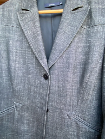 Blazer Cortefiel Gris Talla 46