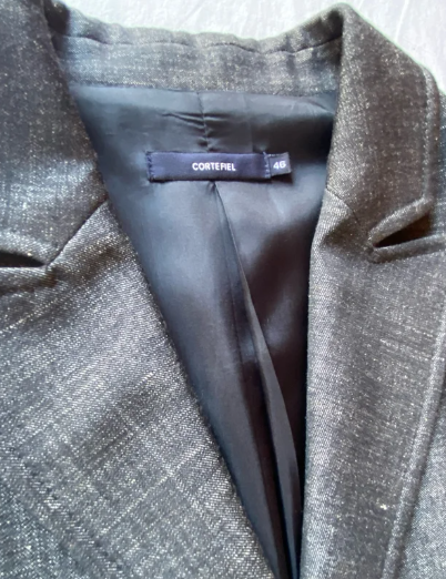 Blazer Cortefiel Gris Talla 46