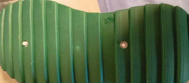 Botines blancos y verdes