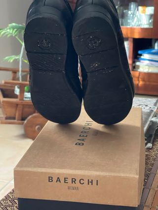 Zapatos Mujer Baerchi Talla 39 Negro