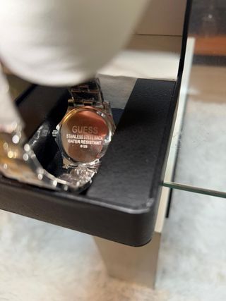 Reloj Guess Mujer Rosa y Plateado