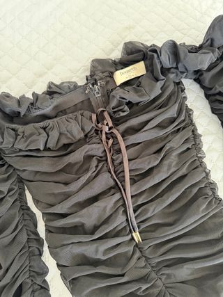 Vestido de noche negro