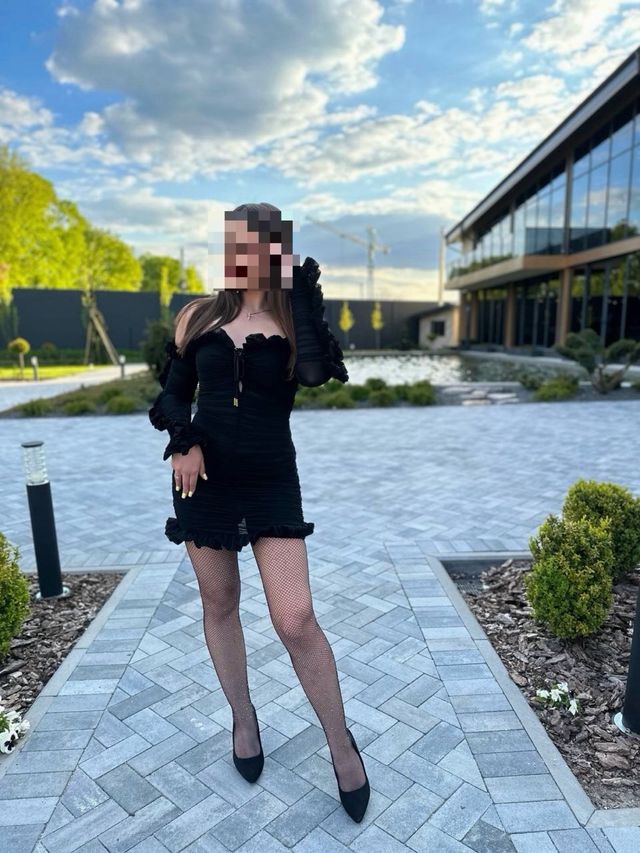 Vestido de noche negro