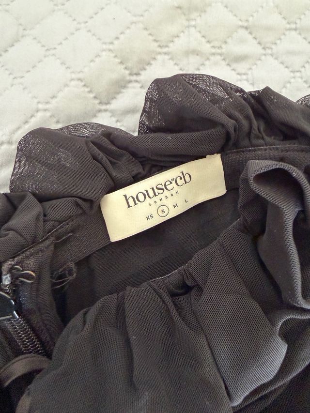 Vestido de noche negro