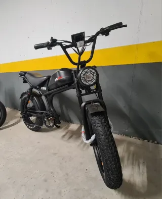 Bicicleta Eléctrica C93 Negra