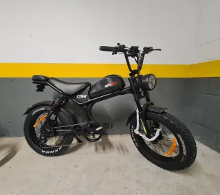 Bicicleta Eléctrica C93 Negra