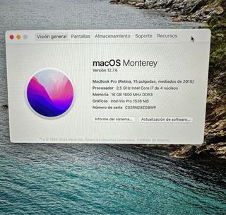 MacBook Pro Apple Gris Espacial