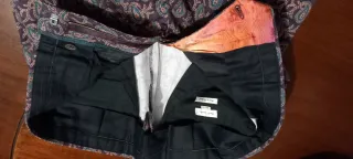 Pantaloni uomo fantasia.