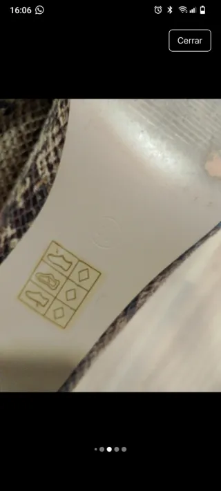 Zapato tacón Marypaz Talla 39