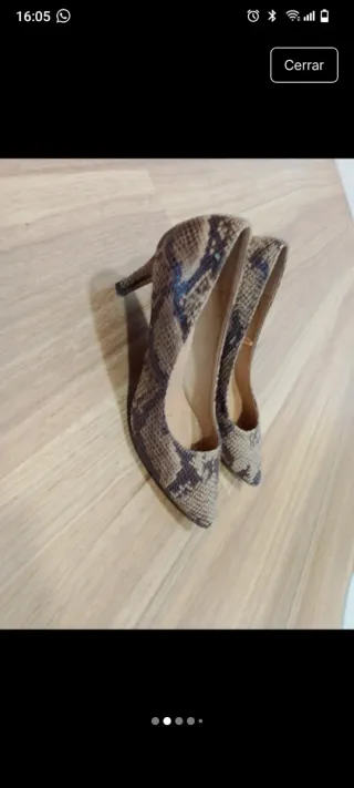 Zapato tacón Marypaz Talla 39