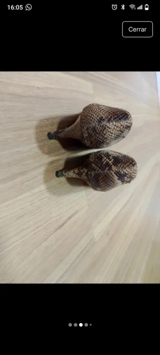 Zapato tacón Marypaz Talla 39