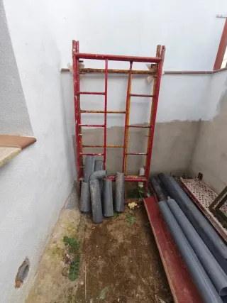 Andamio de 3 tramos de altura