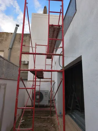 Andamio de 3 tramos de altura