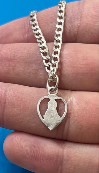 Elegante Pulsera Con Virgen Rocío Plata 92