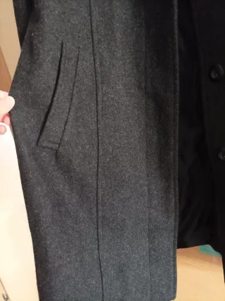 Abrigo Chaquetón Mujer  Gris Talla M