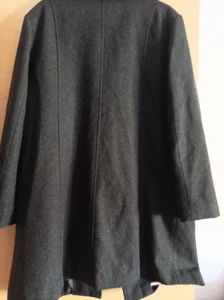 Abrigo Chaquetón Mujer  Gris Talla M