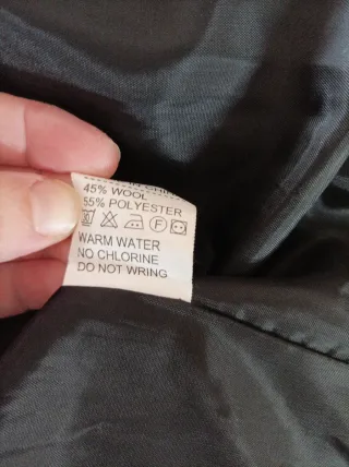 Abrigo Chaquetón Mujer  Gris Talla M