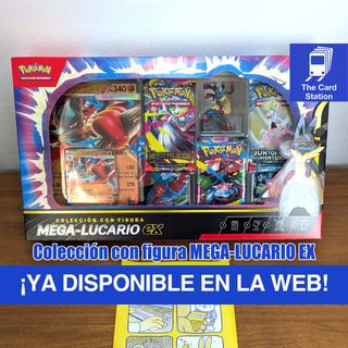 Pokémon JCC - Colección con Figura Mega-Lucario EX