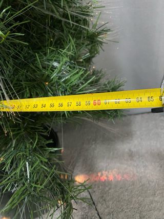 Albero di Natale Slim con Luci Integrate