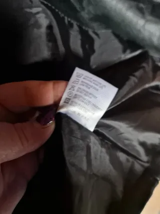 Cazadora Wild Side cuero sintético Negra con Borre