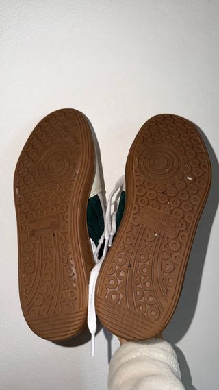 Sneakers Puma beige/verde tg 38,5