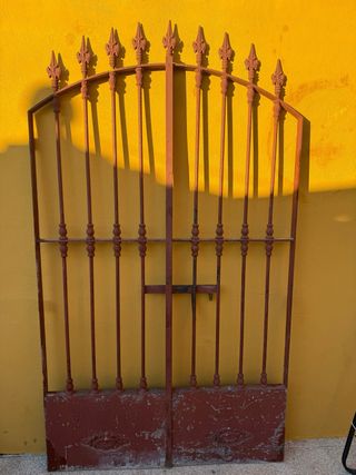 Cancelas de hierro forjado