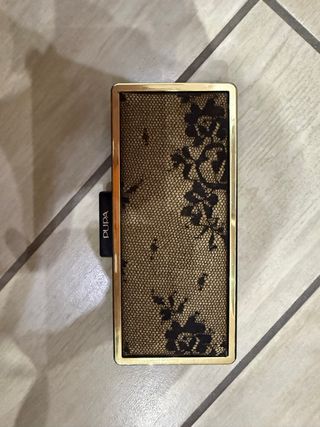 Pupa Trousse Ricamo Elegante Dorato Nero