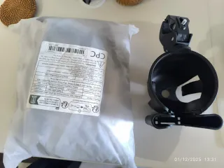 Funda lluvia y vaso para cochecito