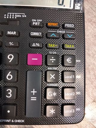 Calculadora impresora Casio HR-150RCE