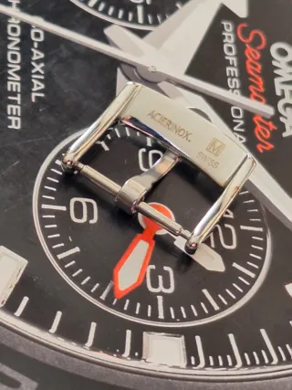 Hebilla Omega 18mm Acero Inoxidable