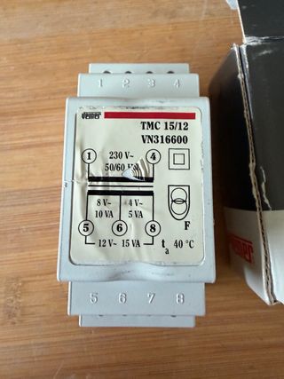 Transformador Vemer TMC 15/12 VN316600