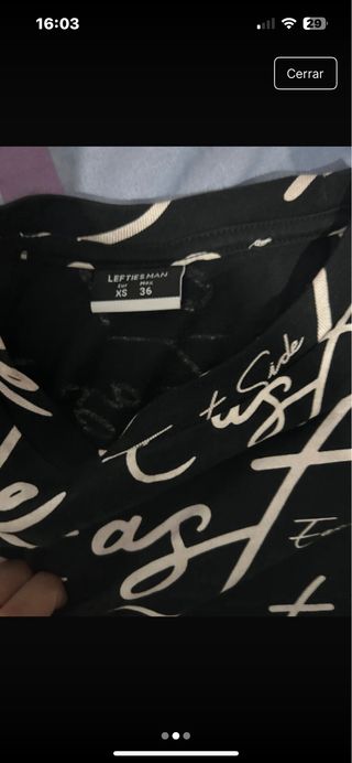 Camiseta East Side Negra