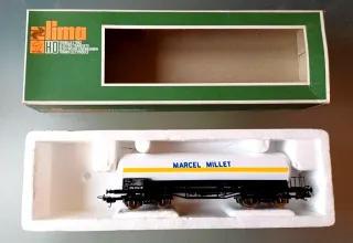 Lima Vagone Cisterna Marcel Millet H0 vintage