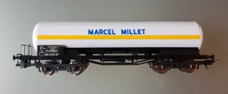 Lima Vagone Cisterna Marcel Millet H0 vintage