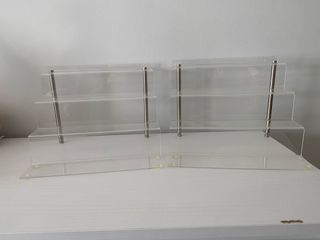 Estante acrílico 3 niveles