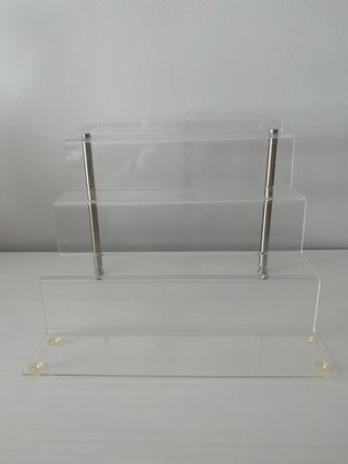 Estante acrílico 3 niveles