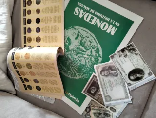 Álbum Monedas y Billetes La Opinión Málaga