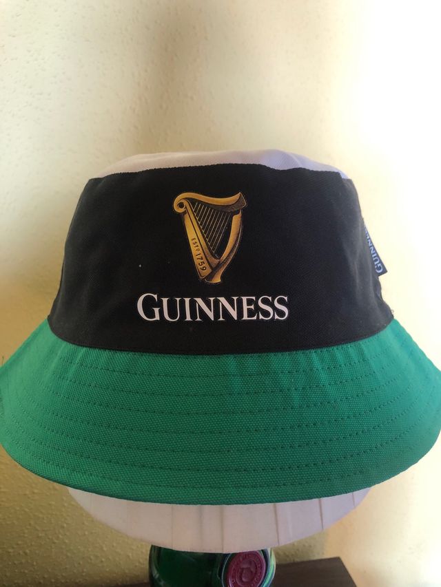 Berretto bucket Guinness nero e verde