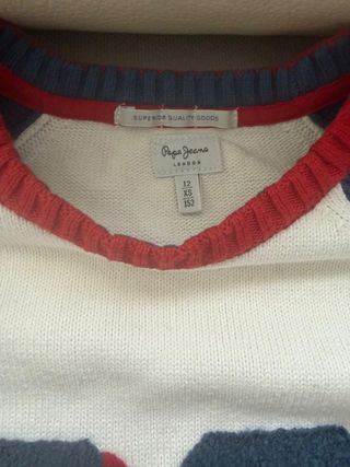 Jersey Pepe Jeans niño talla 12 152 cm Como nuevo