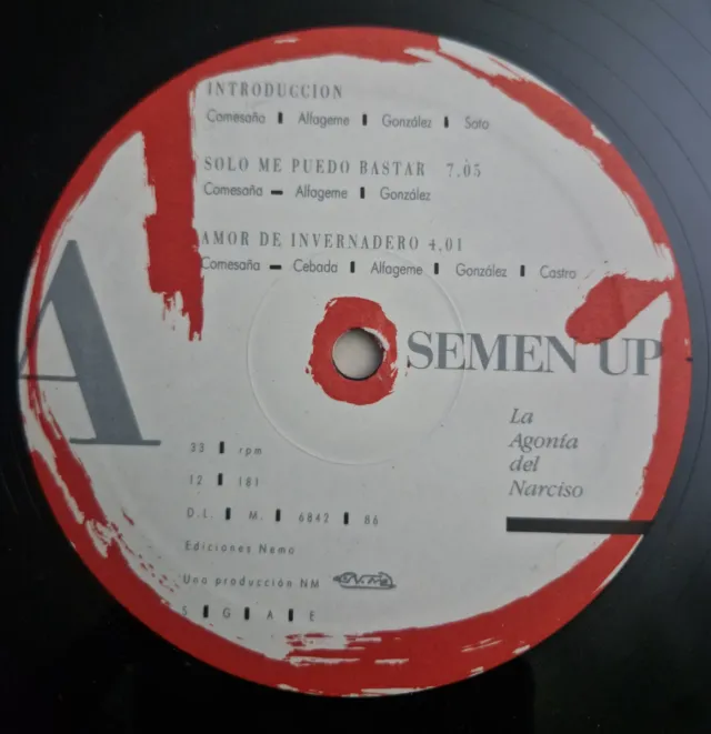 Vinilo Semen-Up