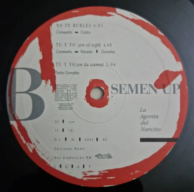 Vinilo Semen-Up