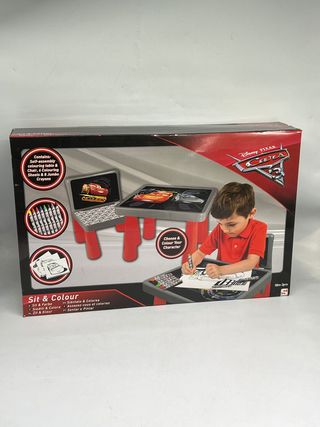 Tavolino gioco Disney Cars con sedia