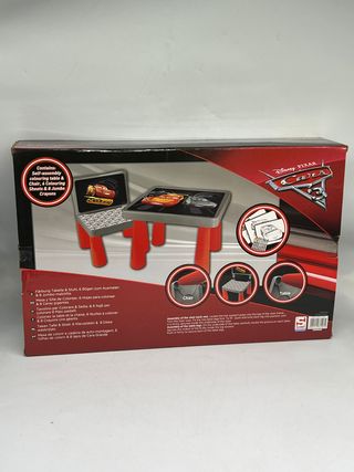 Tavolino gioco Disney Cars con sedia
