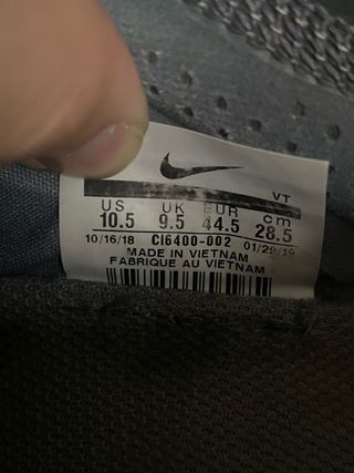 Nike Vapormax 2019 Azul/Gris