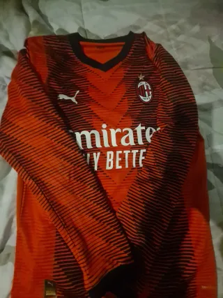Camiseta Milan Original Manga Larga